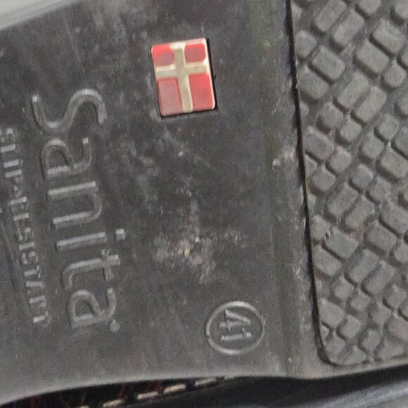 Sanita Clogs Womens 41/10.5-11 Professional Splatter Comfort Slip On Shoe - Picture 7 of 10